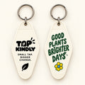 Ivory · Good plants fob, front and back